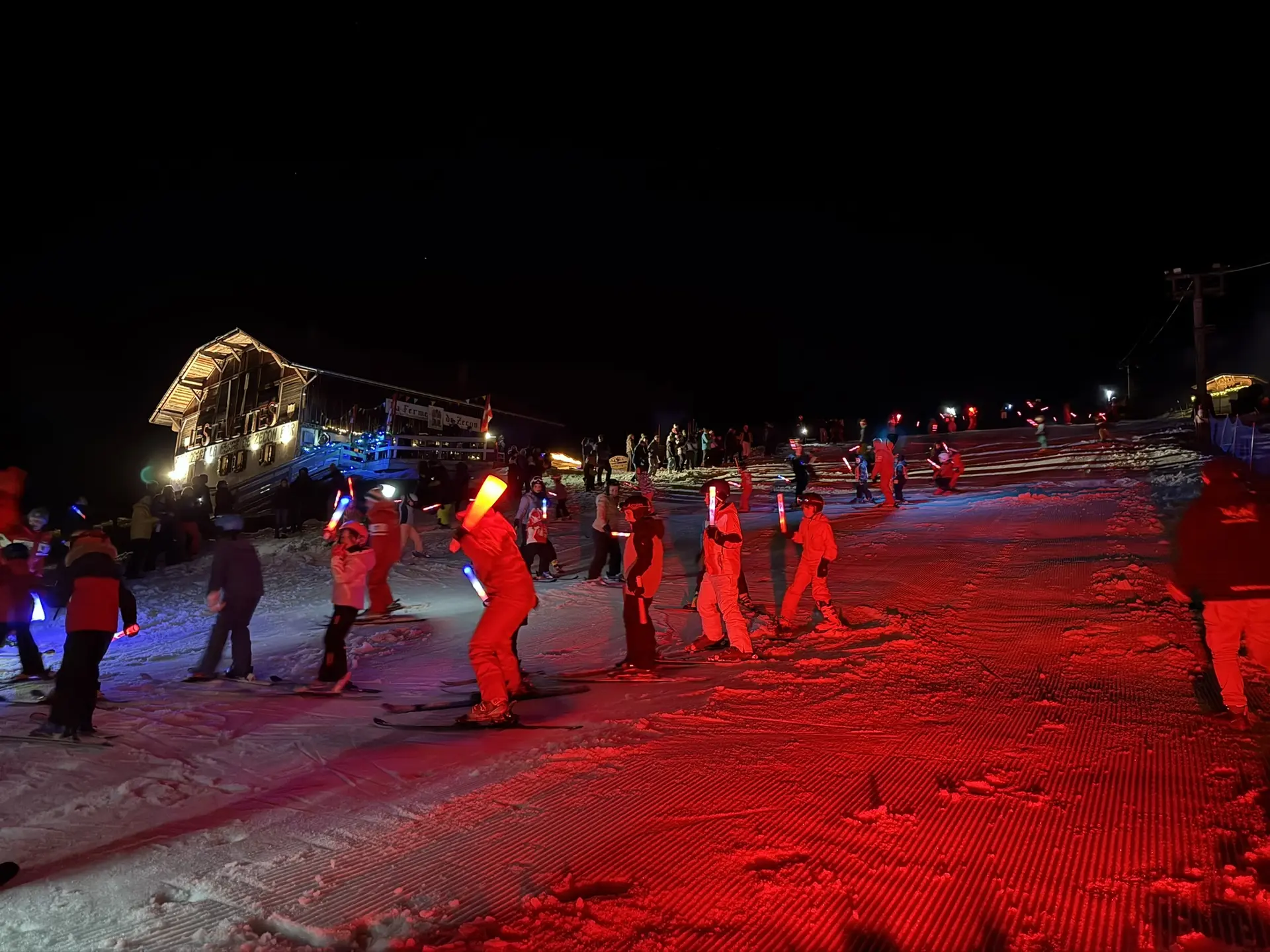 Descente aux lampions des enfants