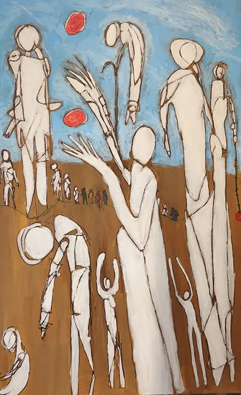 Exposition - Mouvement de foule_Saint-Denis