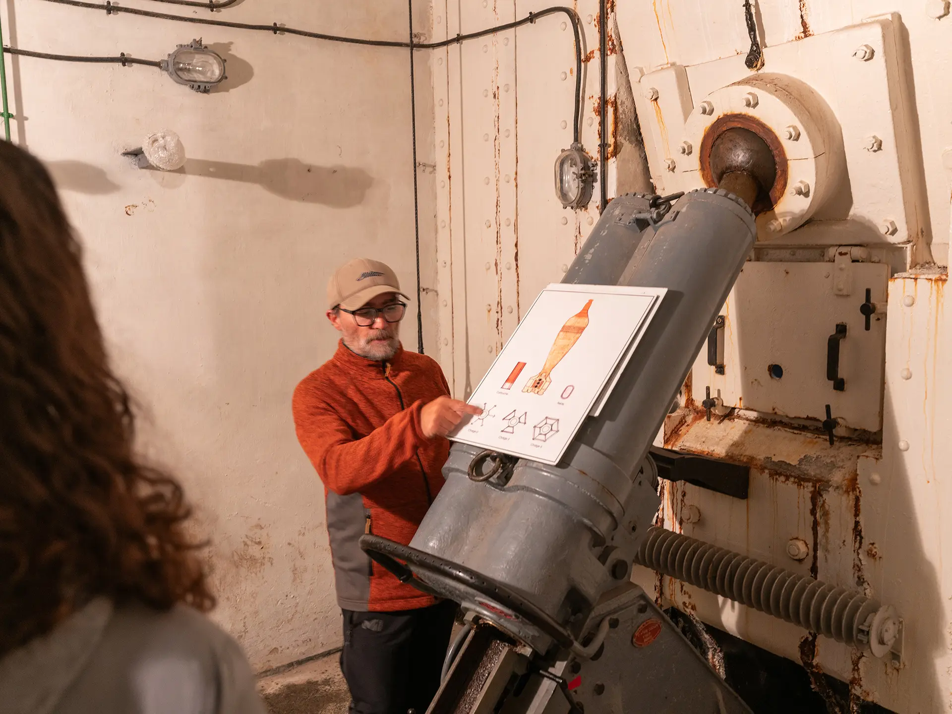 Visite du fort de Saint-Ours haut