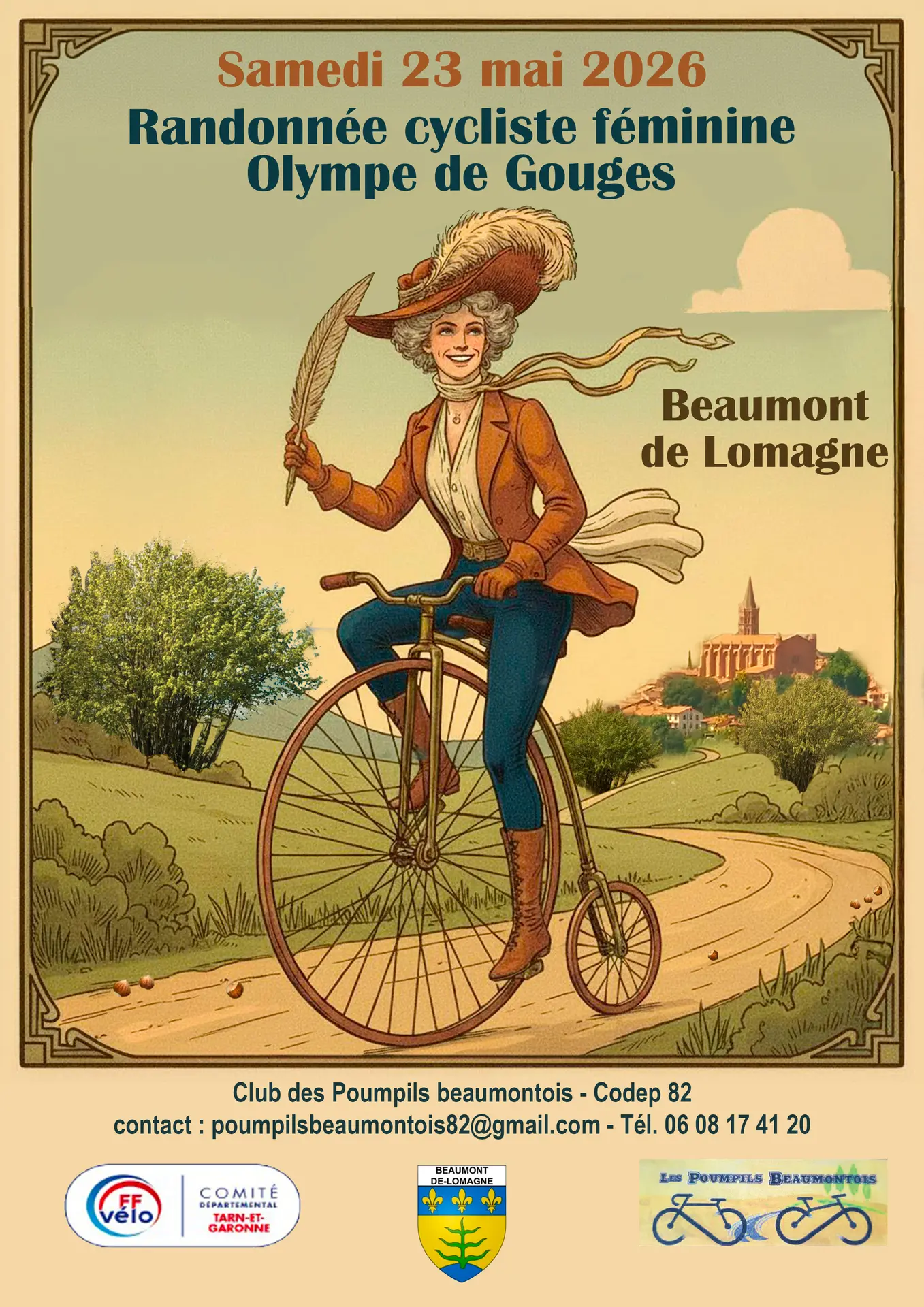 rando cycliste féminine