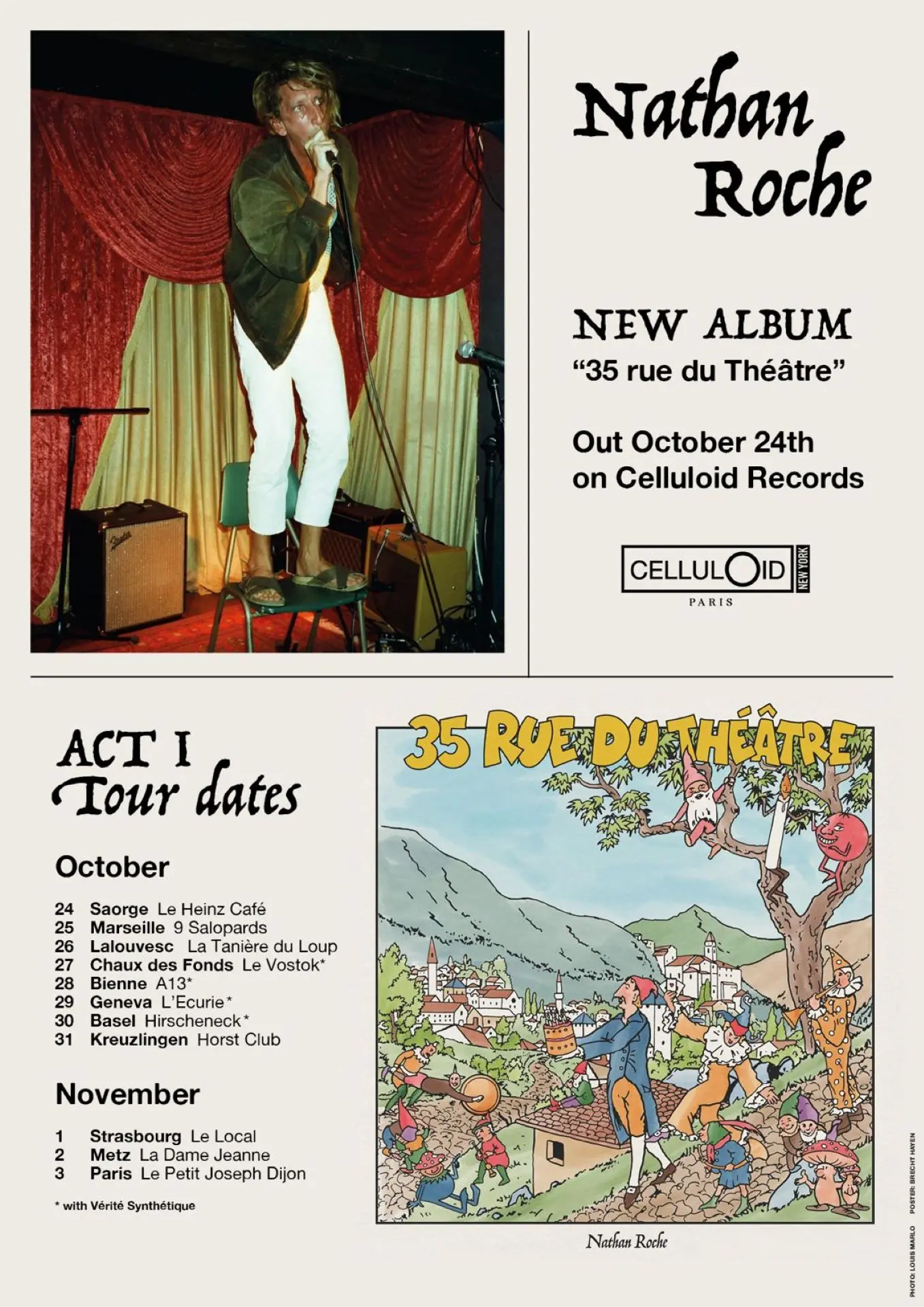 Concert : Nathan Roche