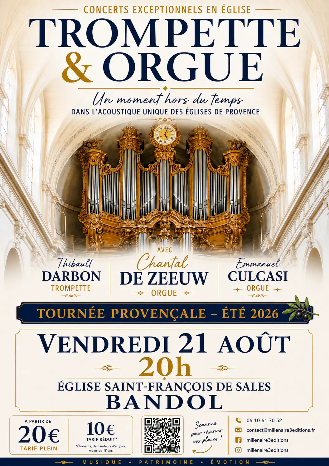 Concert trompette et orgue_Bandol