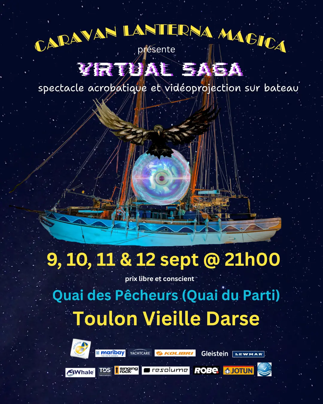 Virtual Saga Poster 2026 Toulon Post