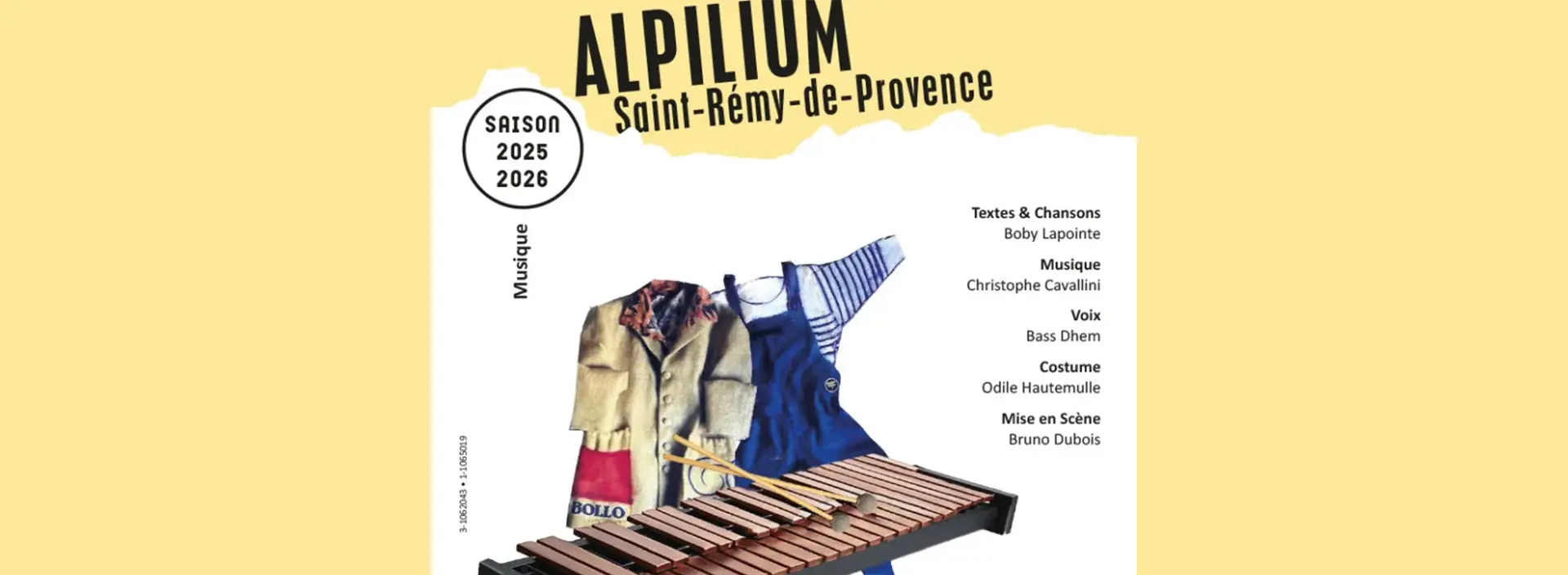 Affiche spectacle Boby Caraibes a Alpilium