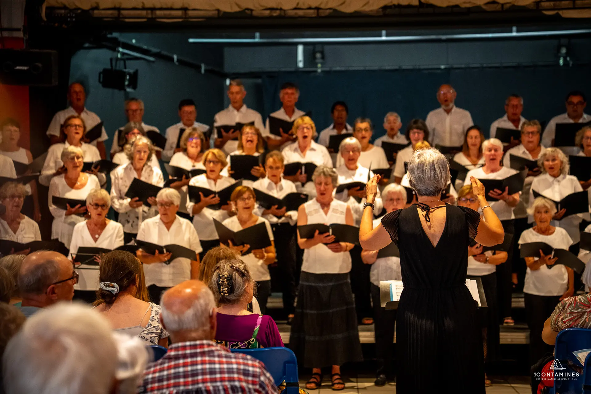 Représentation de fin de stage de chant_Les Contamines-Montjoie