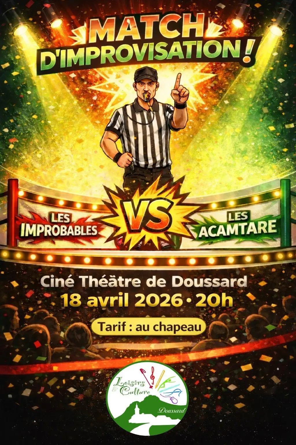 Spectacle : Match d'improvisation_Doussard