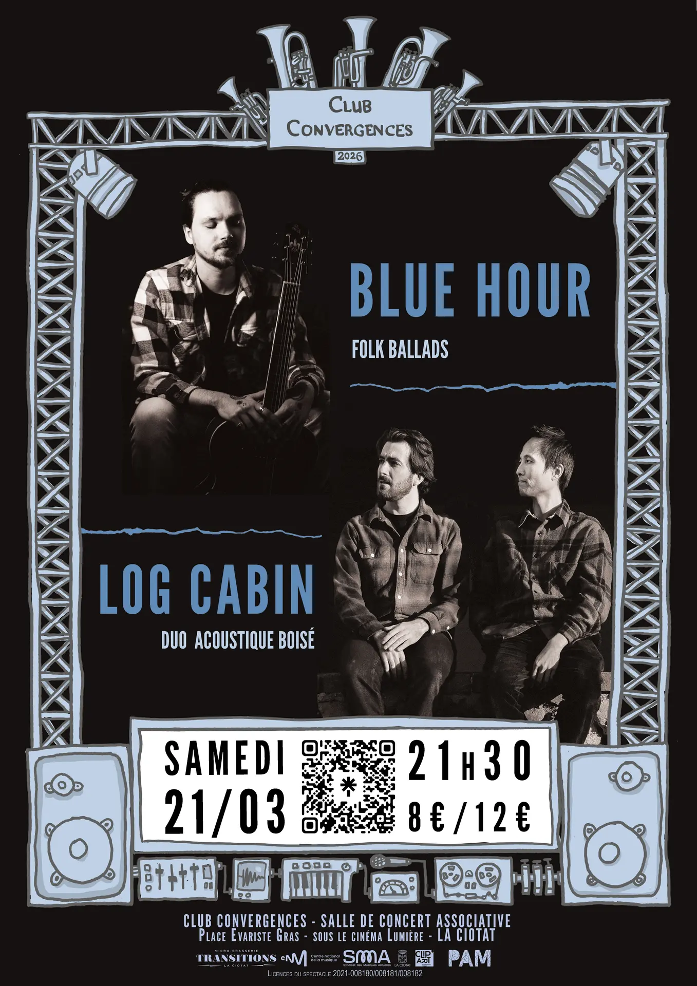Concert de Blue Hour & Log Cabin