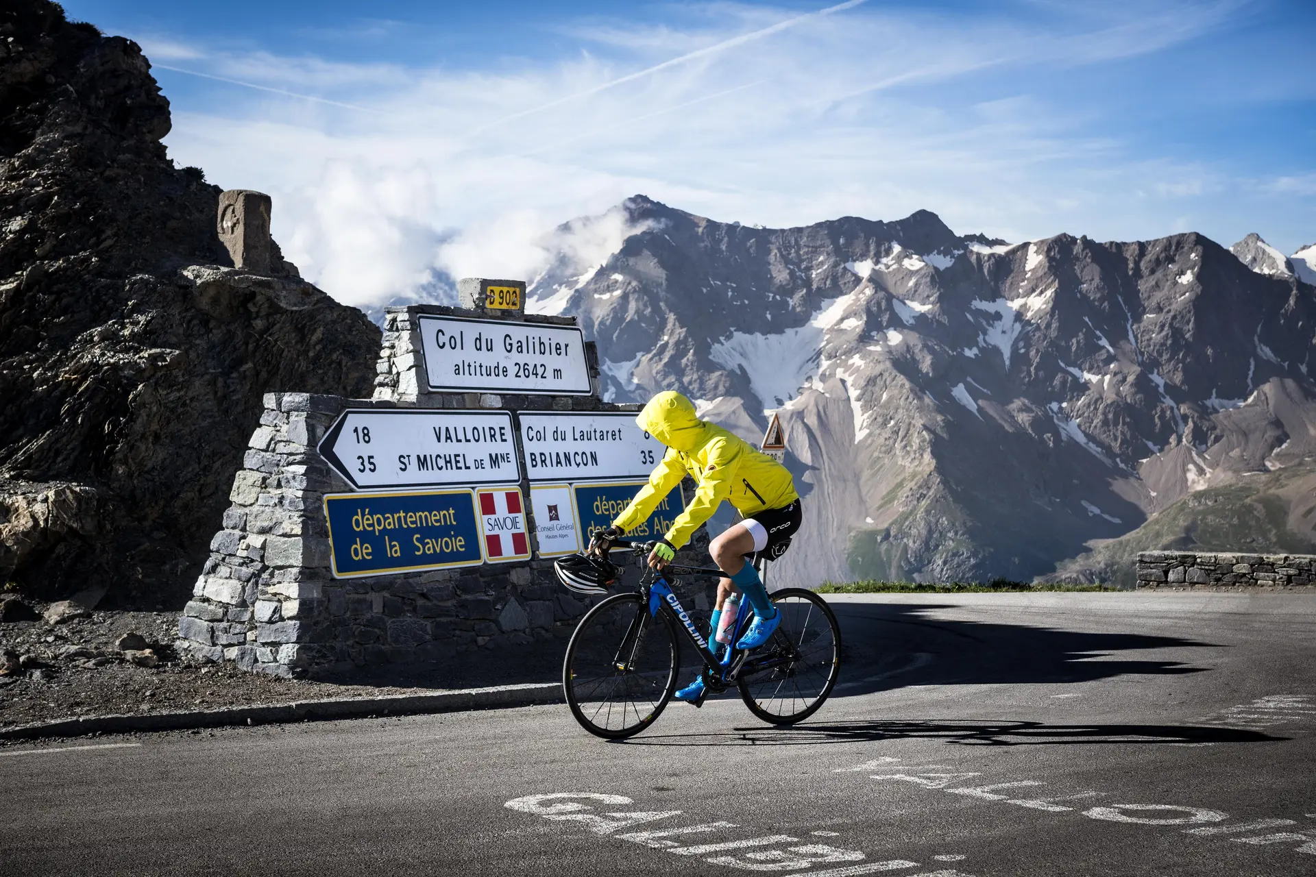 Cyclisme Col du Galibier