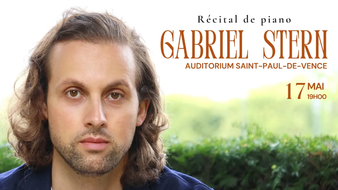 Récital de piano de Gabriel Stern_Saint-Paul-de-Vence