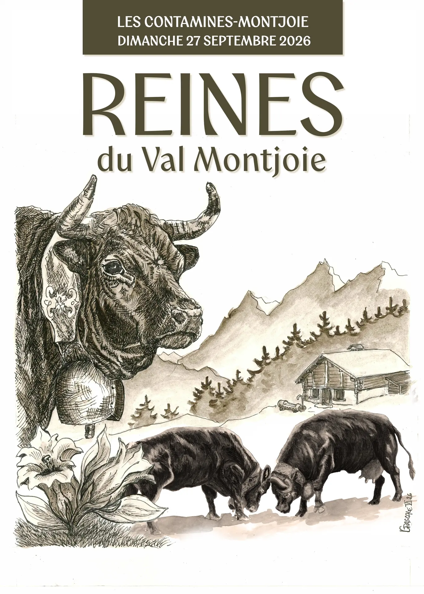 Affiche Reines du Val Montjoie