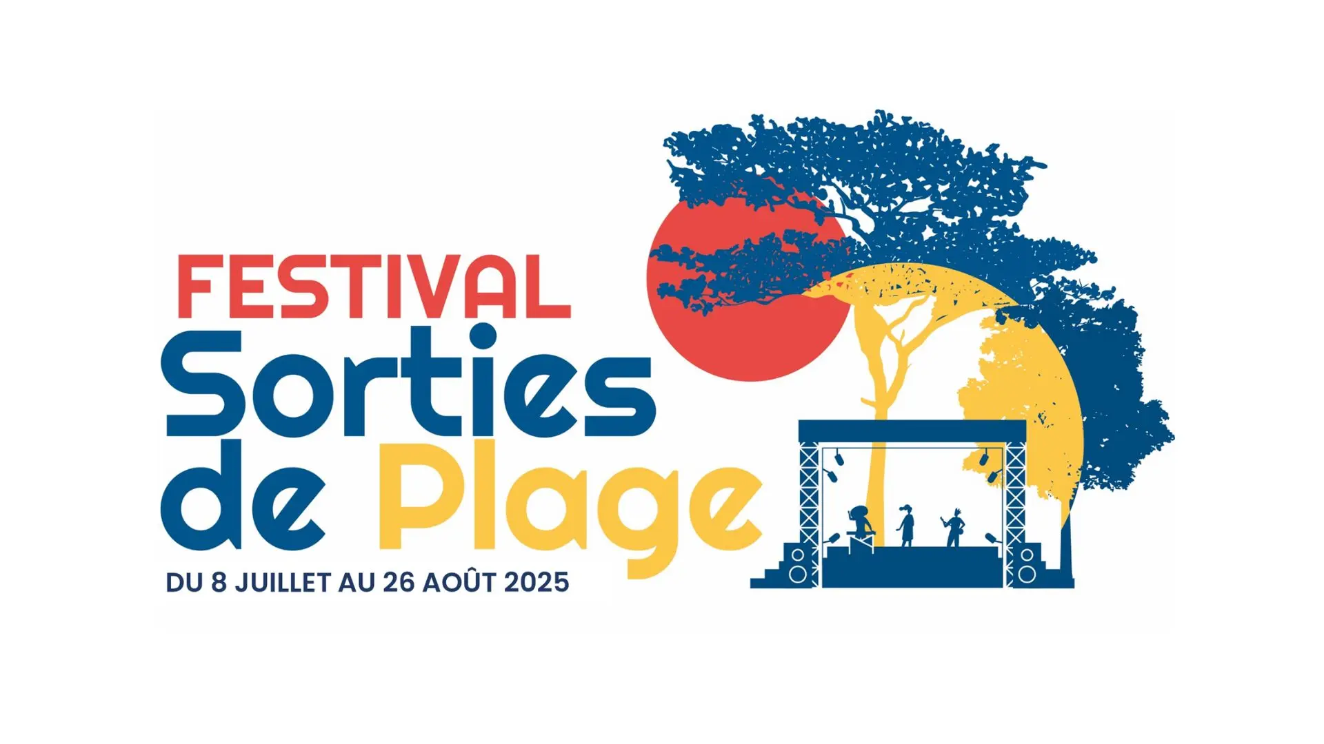 Festival Sorties de plage édition 2025 au théâtre de verdure de Châtelaillon-Plage