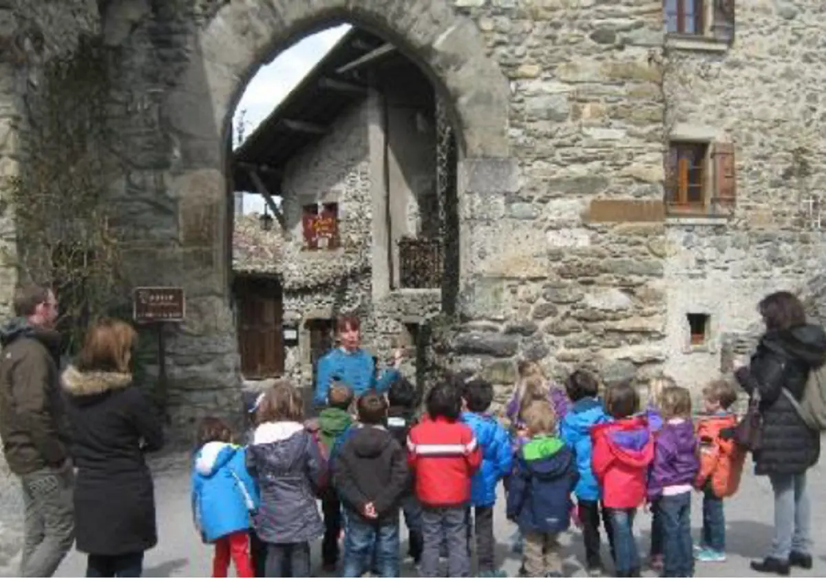 Visite guidée groupe scolaire