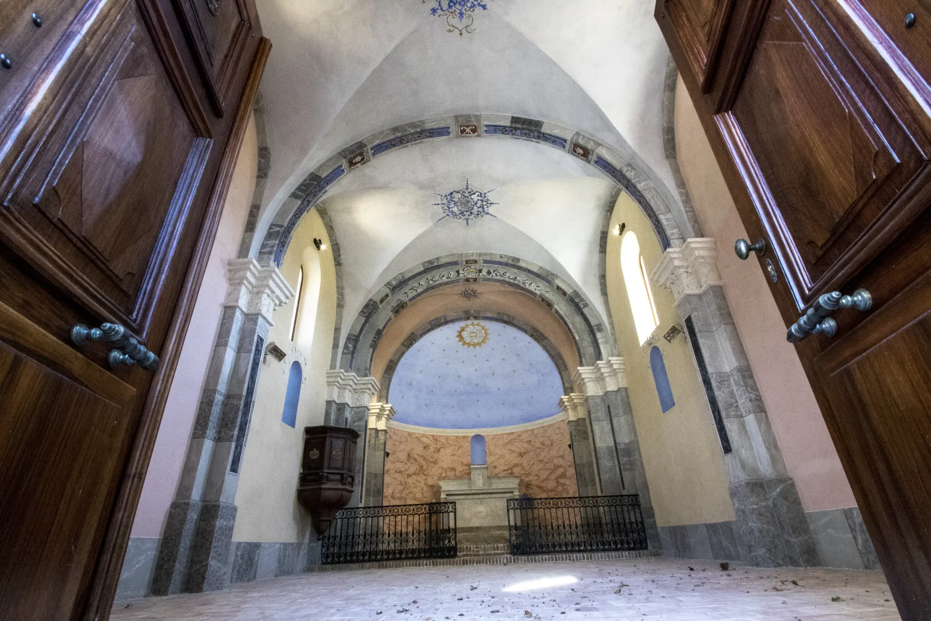 Visite de l'église de Saint-Genis