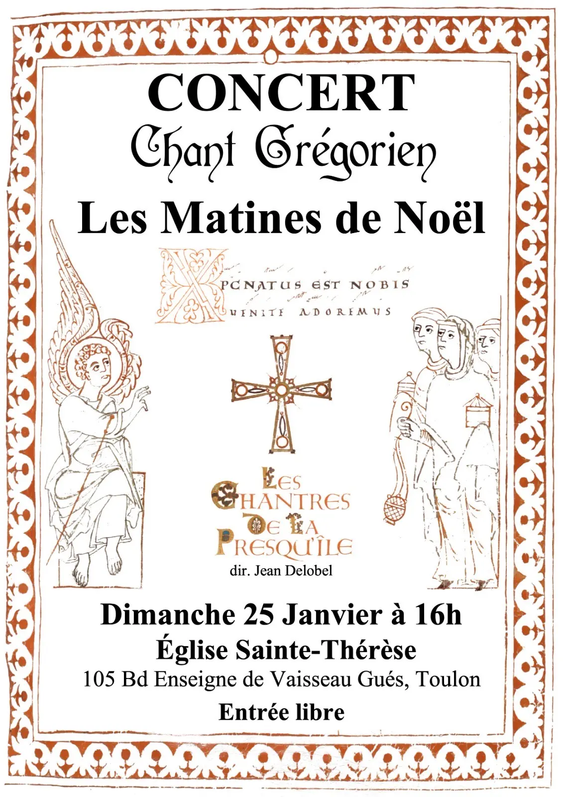 Affiche concert NOËL 2026