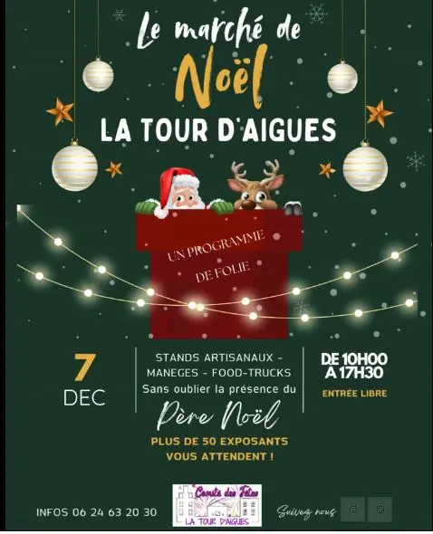 Marché de Noël à la Castelette à La Tour d'Aigues_La Tour-d'Aigues