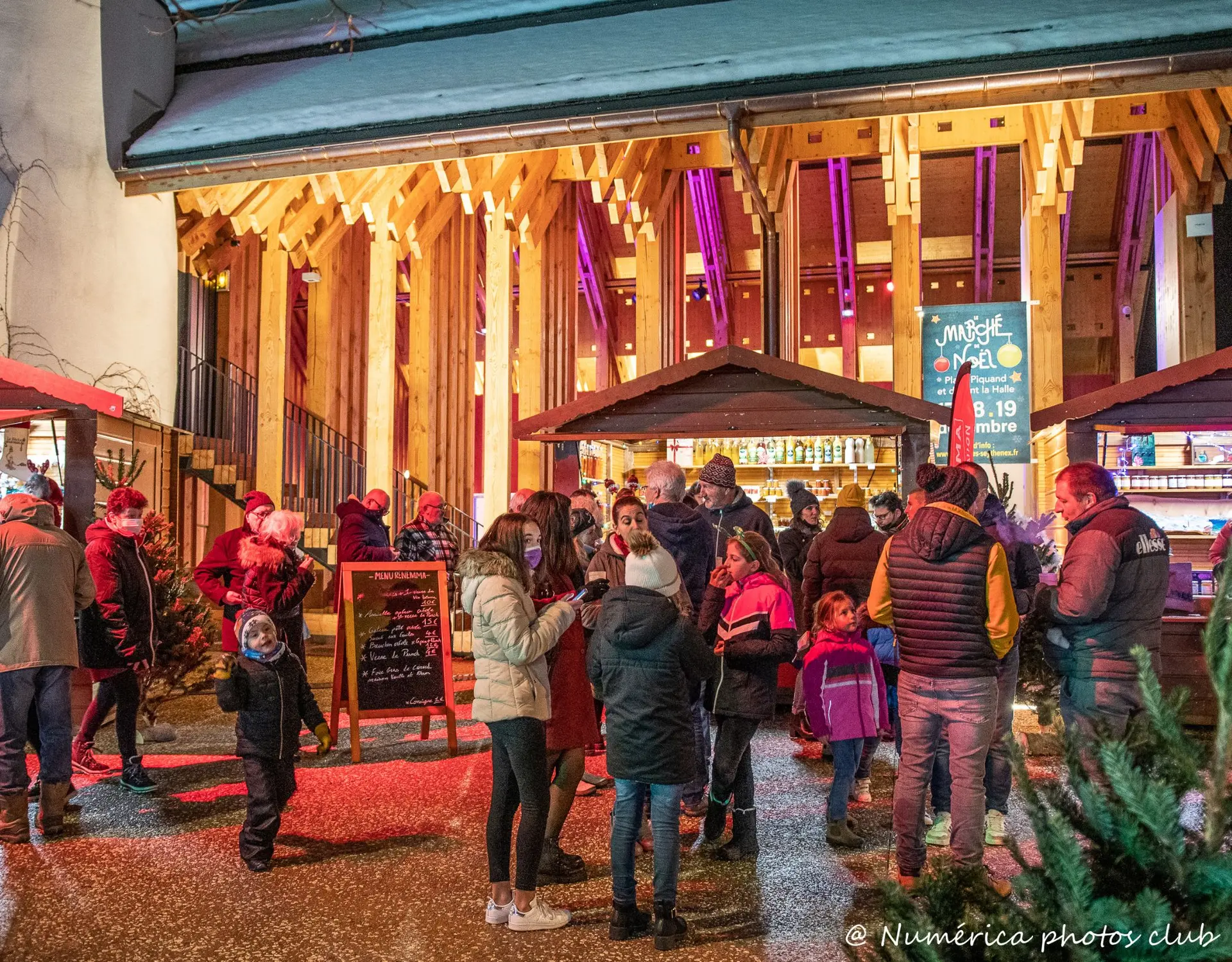 chalets marché de Noël