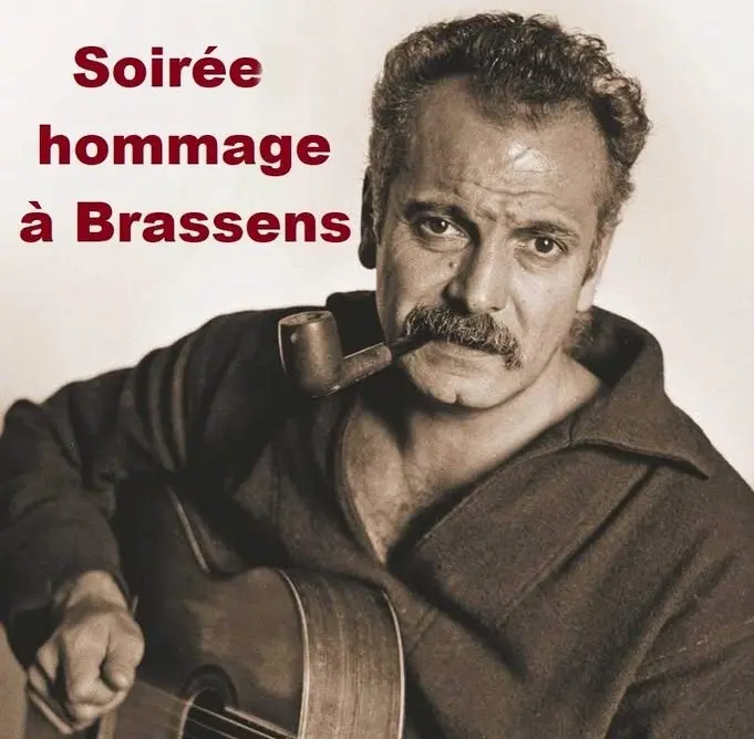 Affiche Diner - Concert Brassens