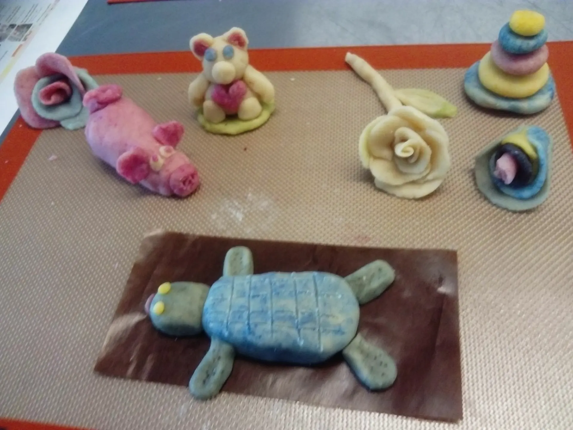 Atelier pate d'amande Aranc