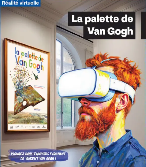 Animation réalité virtuelle : la palette de Van Gogh_Allevard