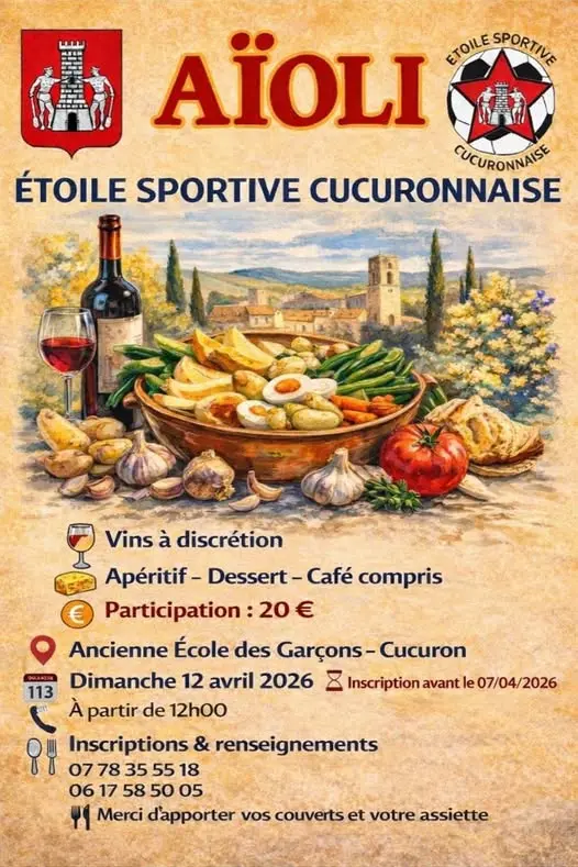 Aïoli de l'Etoile Sportive Cucuronnaise