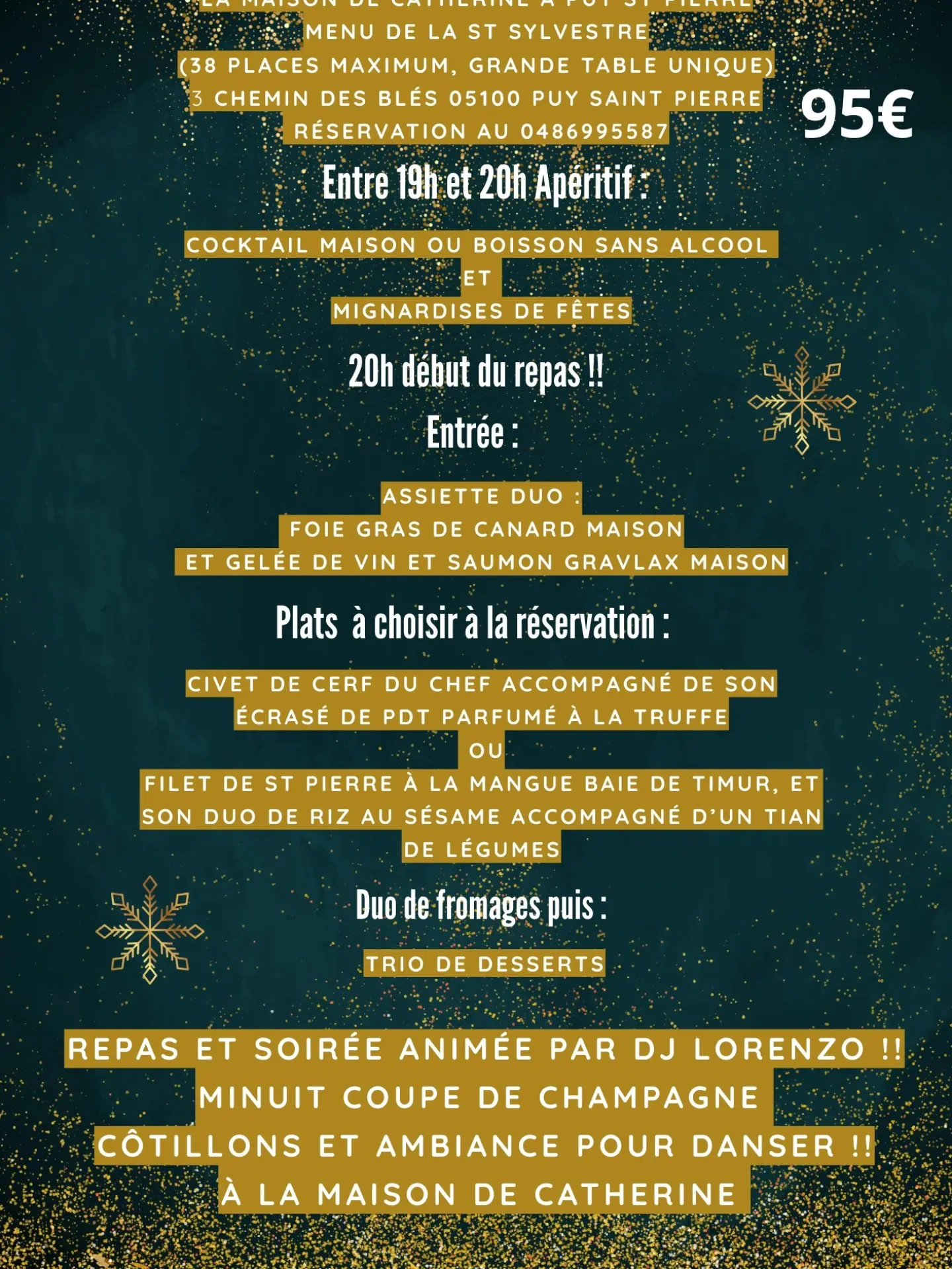 réveillon Catherine