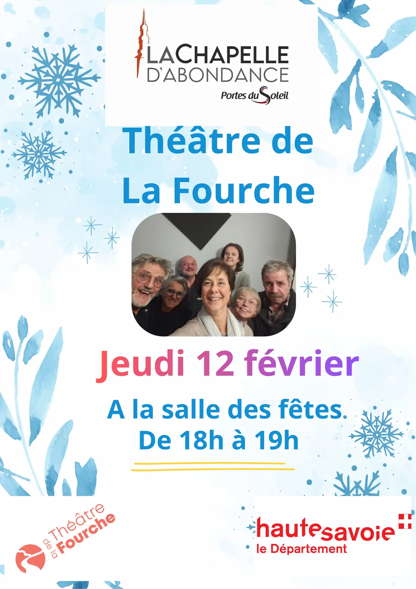 Spectacle tout public Théâtre de la Fourche