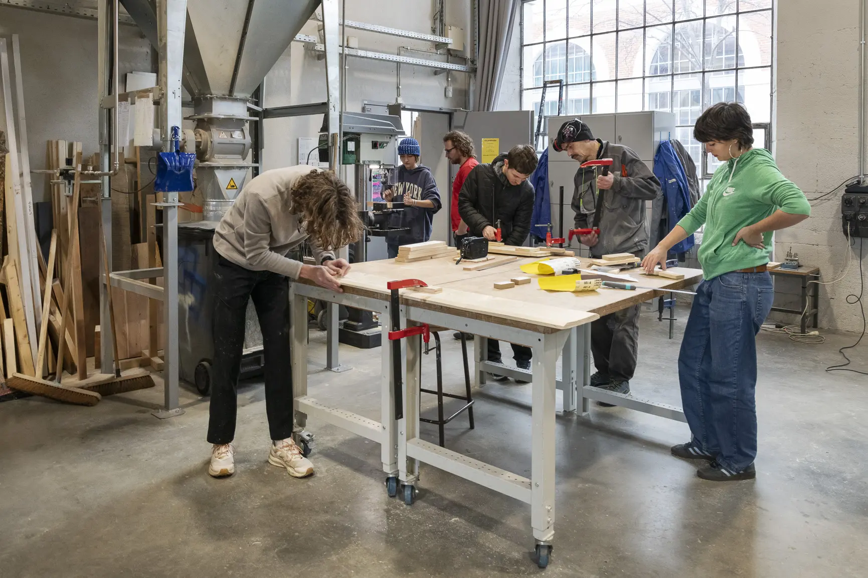 Le droit de rêver - Travail des étudiants lors du workshop, SHAKERS, 2024