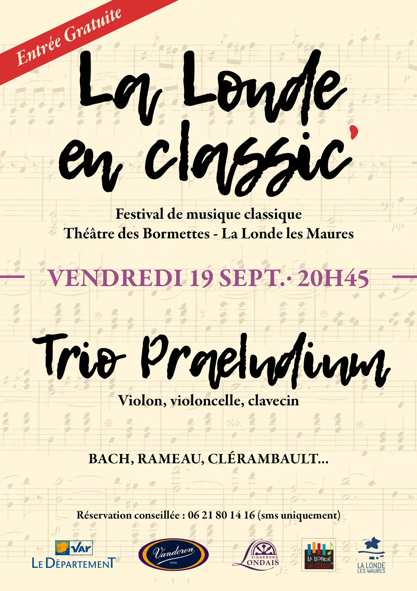 Les concerts en Méditerranée Porte des Maures
