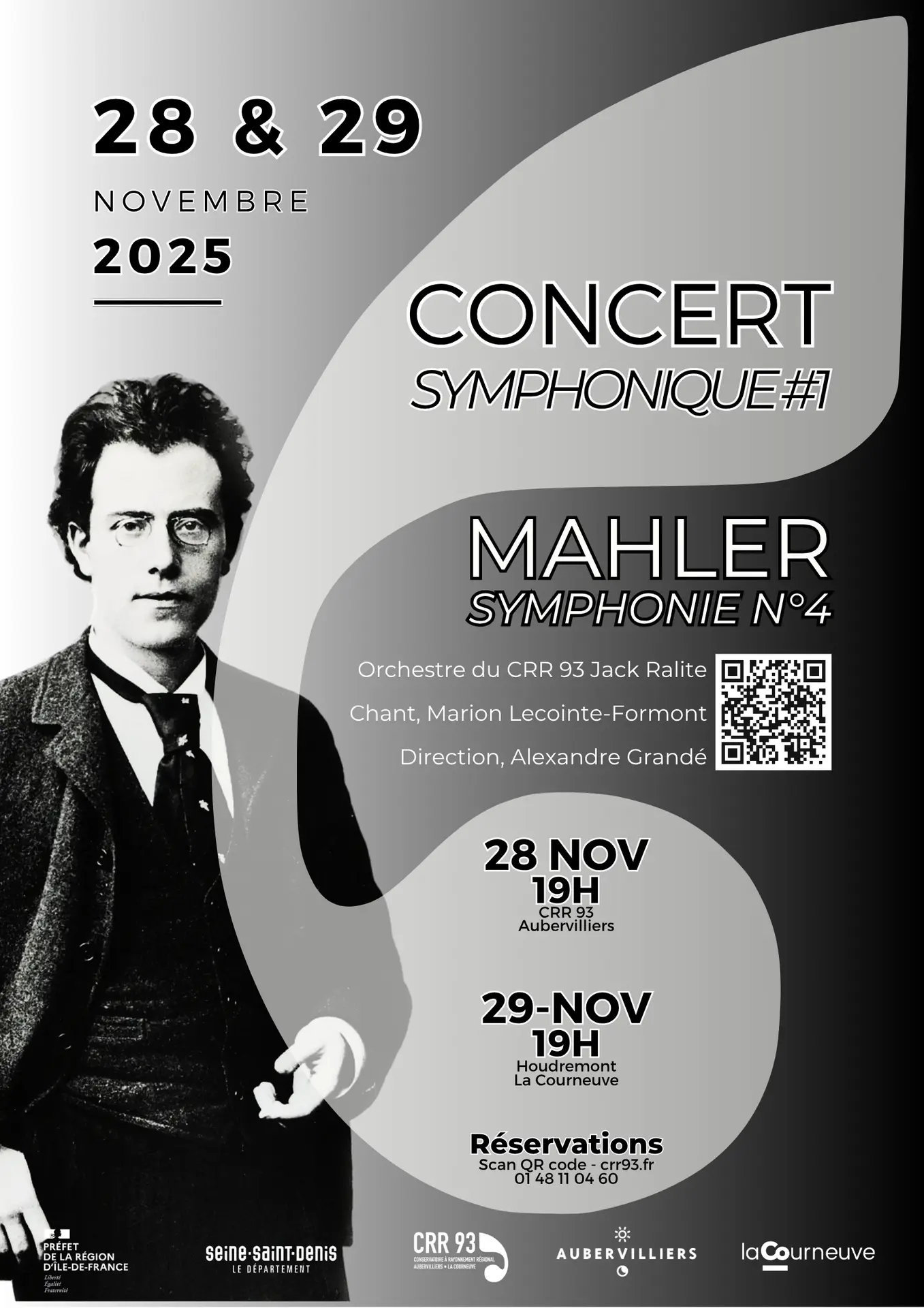 Concert -Concert symphonique #1 – Gustav Mahler_La Courneuve