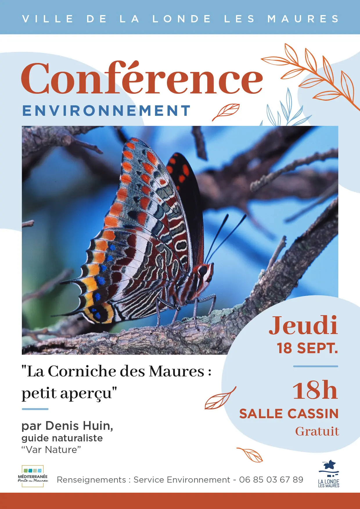 Les conférences en Méditerranée Porte des Maures