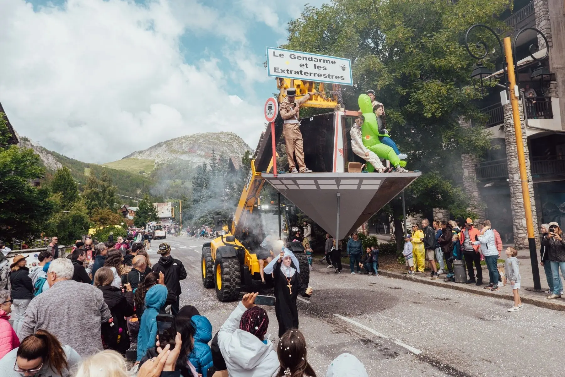 Défilé des chars