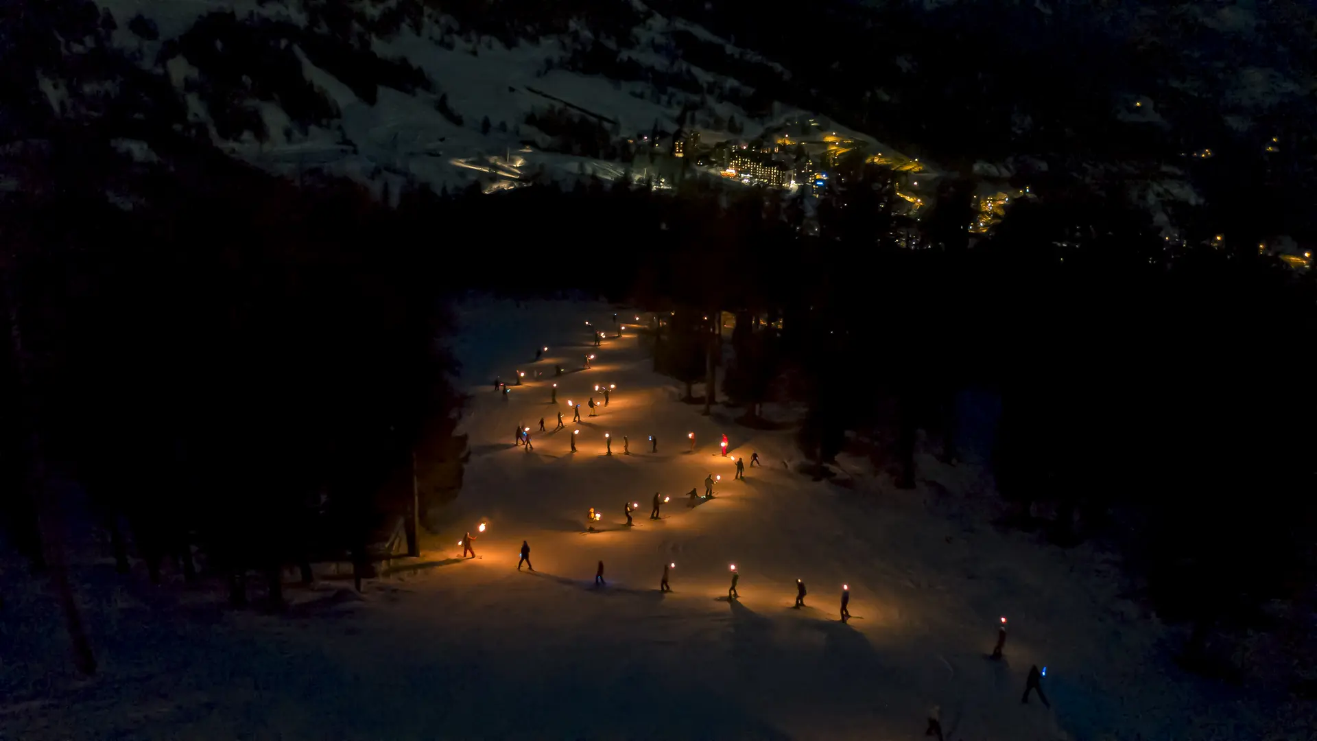 Descente aux flambeaux