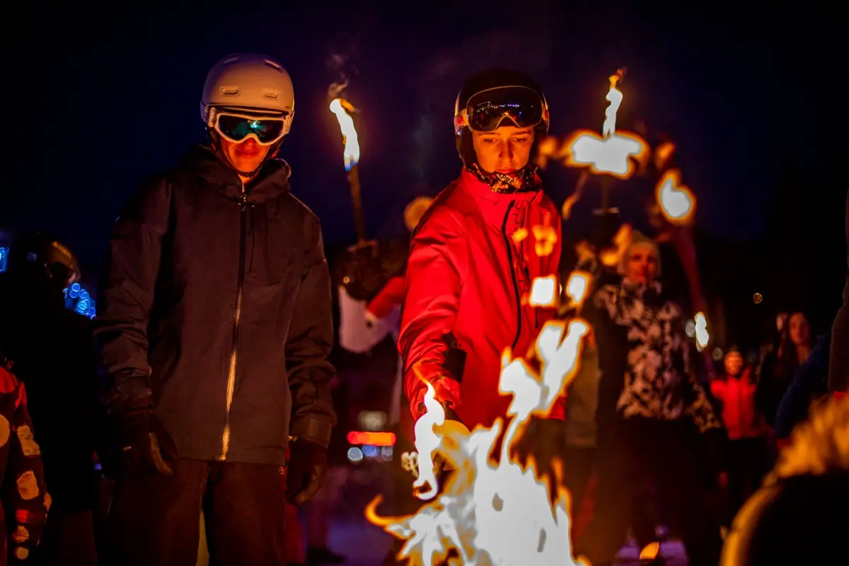 Descente aux flambeaux