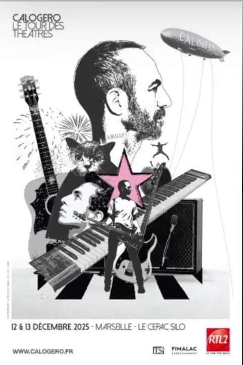 Concert de Calogero au Silo Marseille
