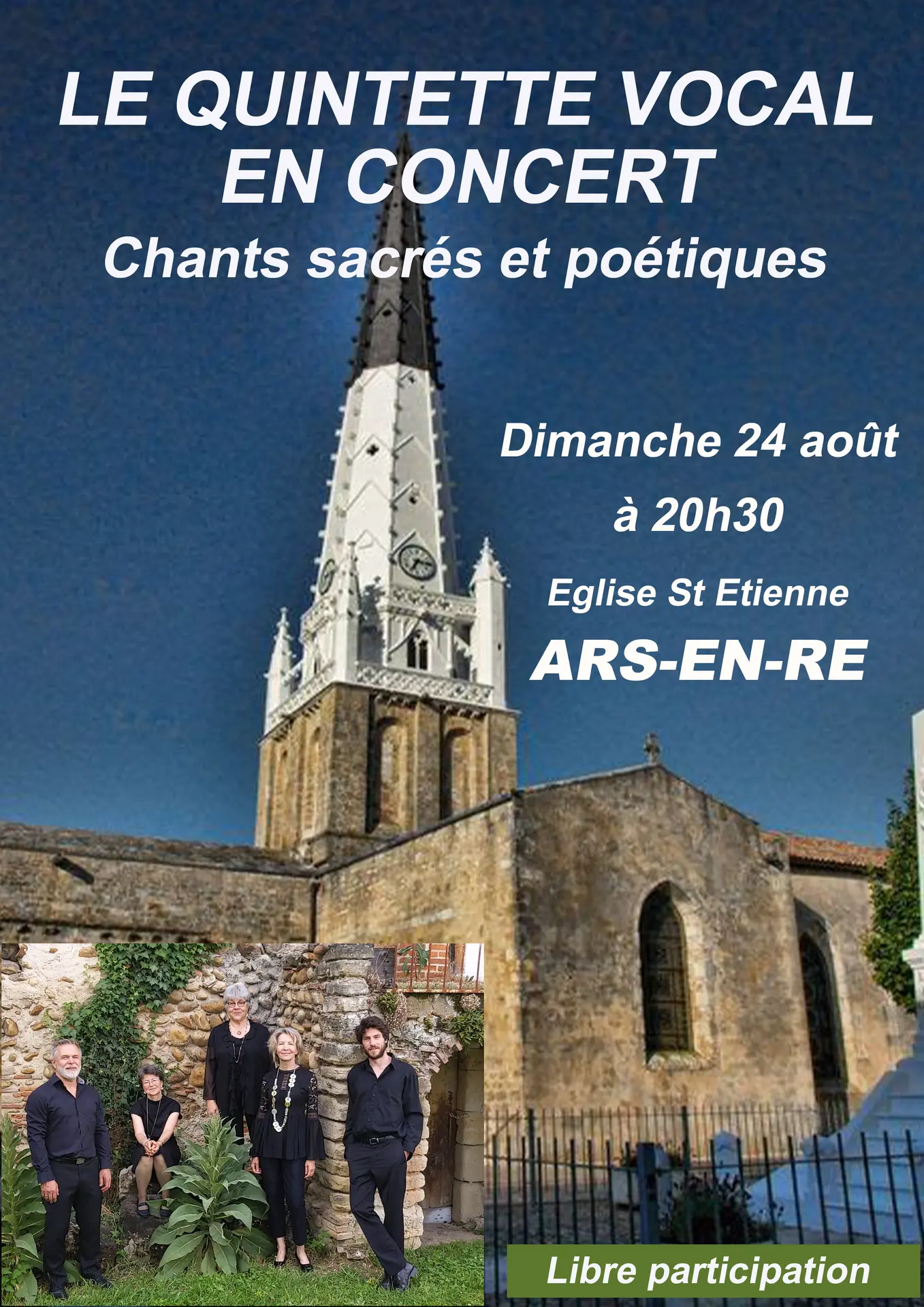 Le Quintette Vocal en concert