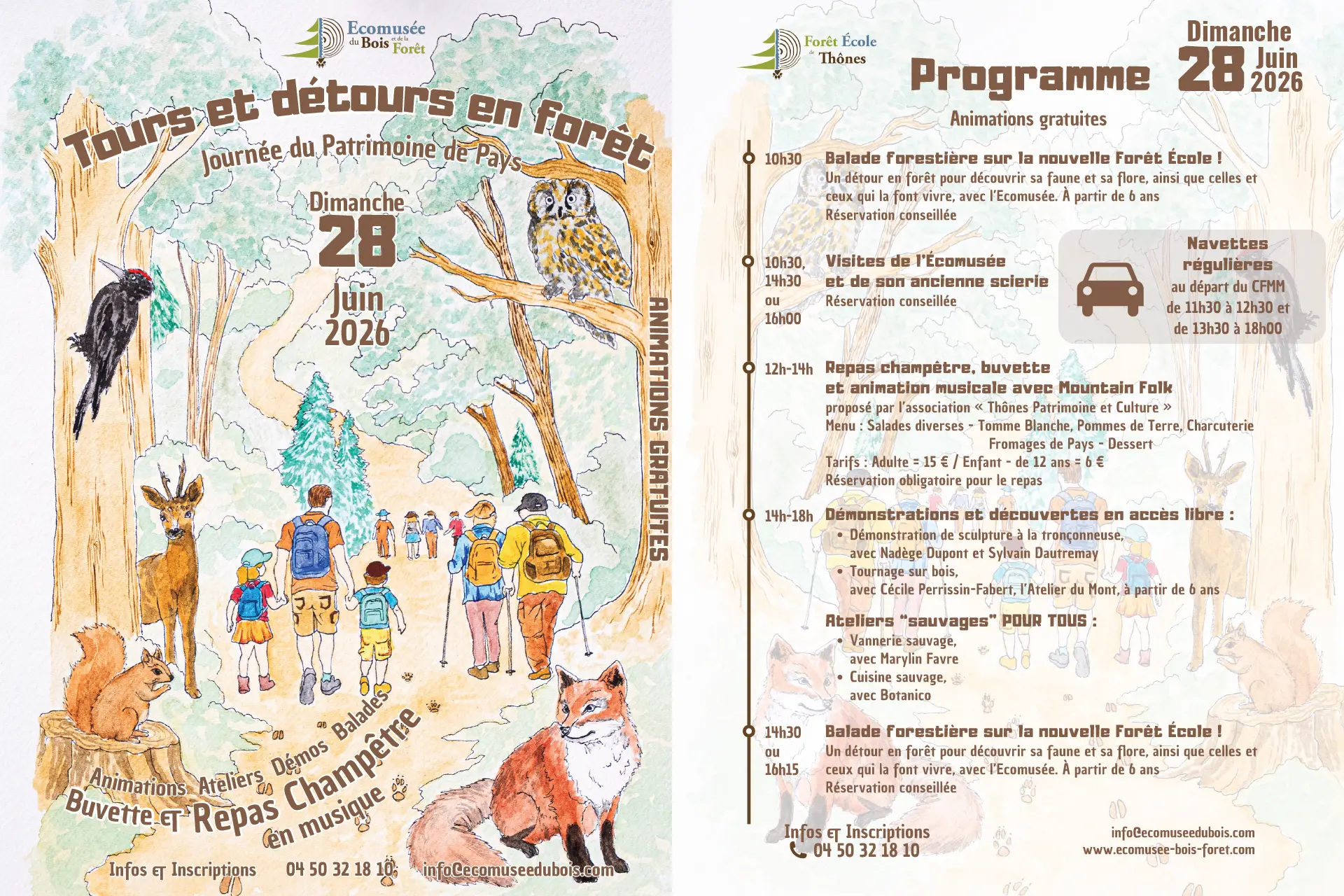 Journée du Patrimoine de Pays à l'Ecomusée du bois et de la forêt_Thônes