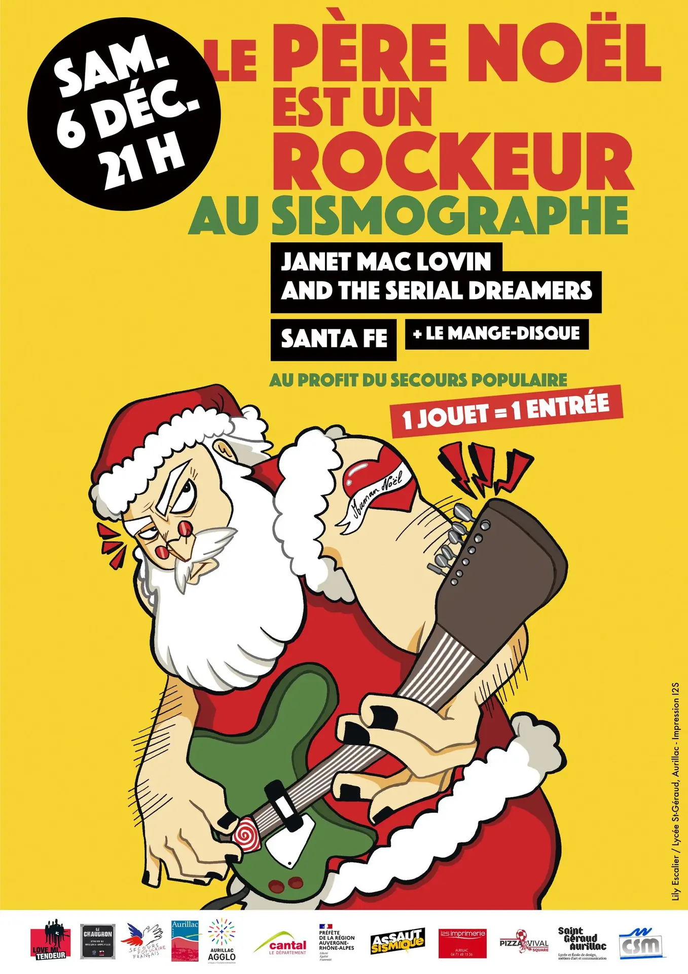 Le Père Noël est un rockeur