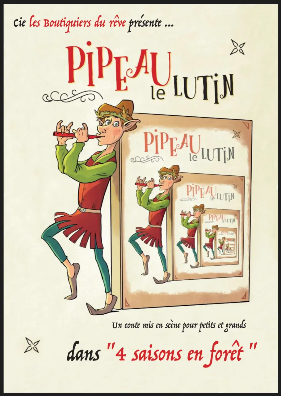Pipeau le Lutin – Quatre saisons en forêt