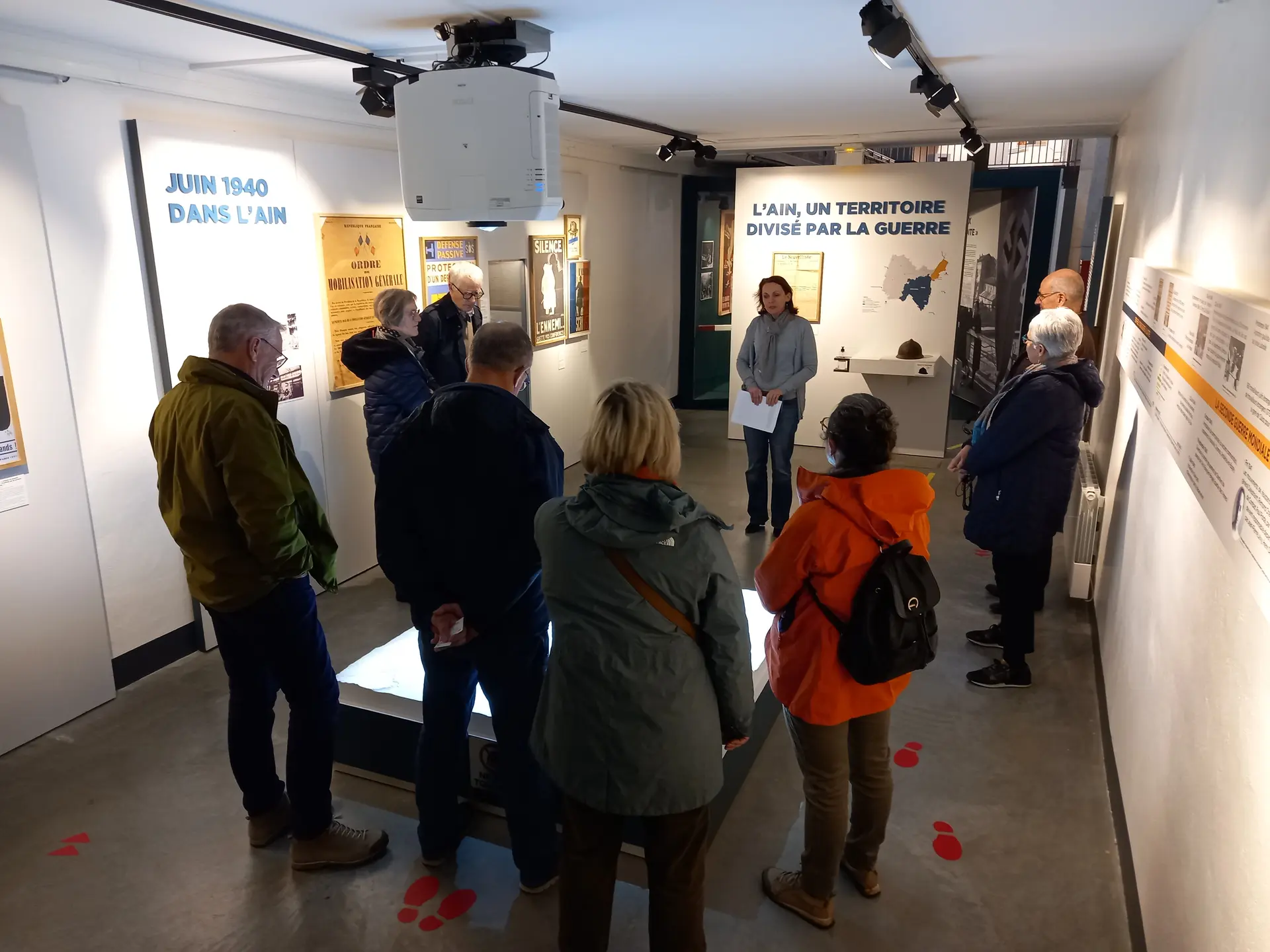 Visite guidée au Musée de la Résistance et de la Déportation de l'Ain
