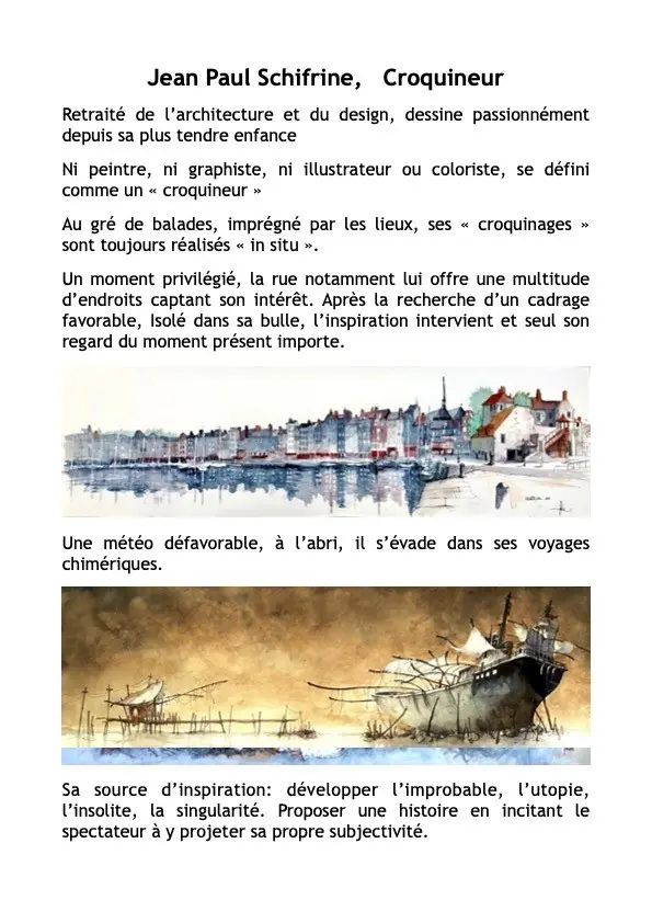 Présentation de Jean-Paul Schifrine