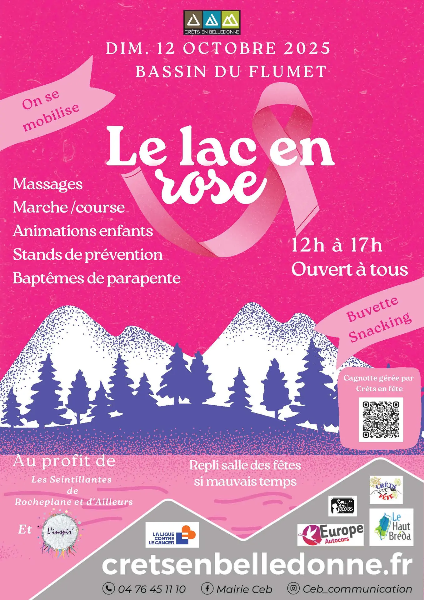 Le Lac en Rose_Crêts en Belledonne