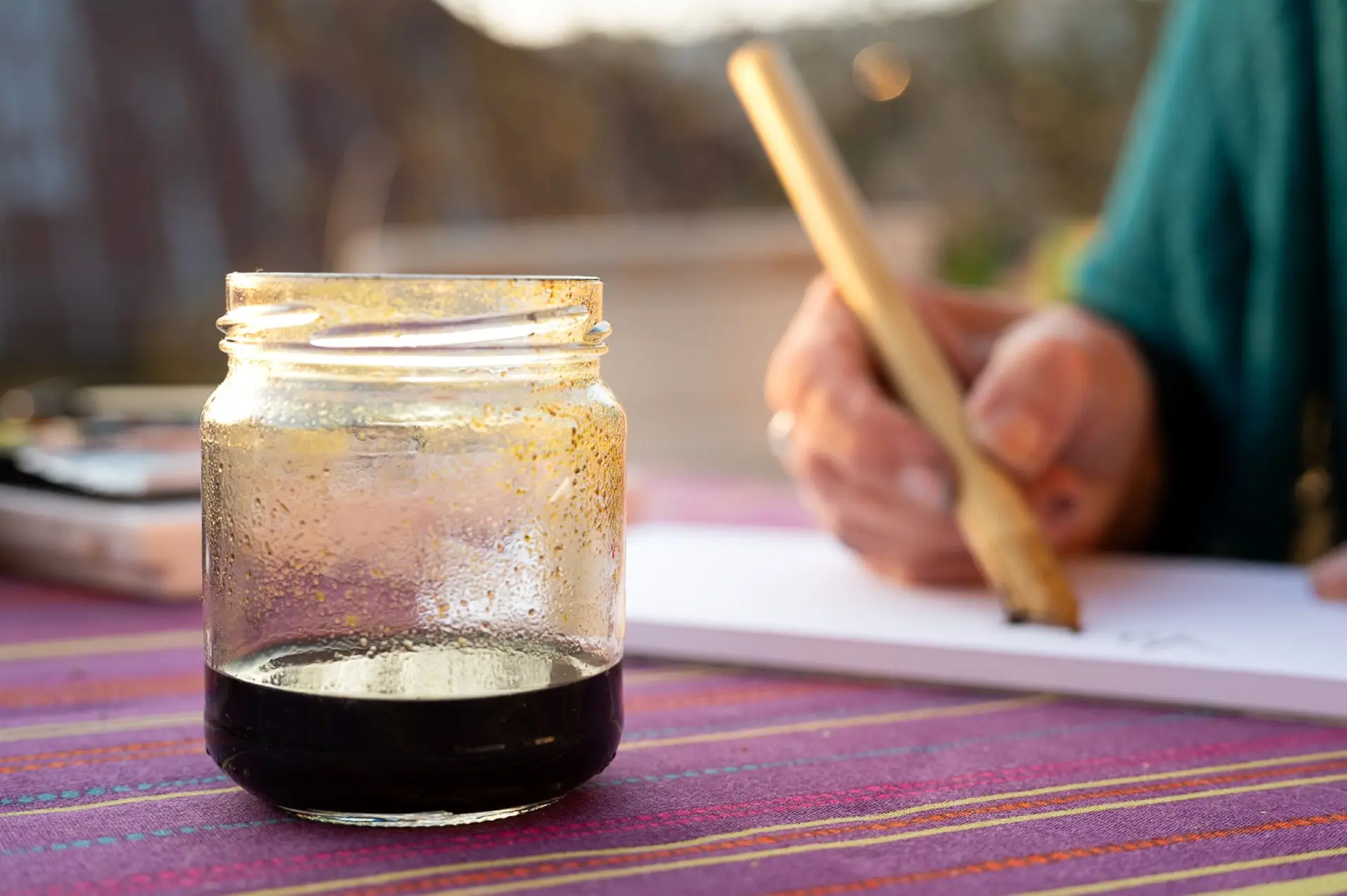 Un pas, une plante, Tissage de Mots