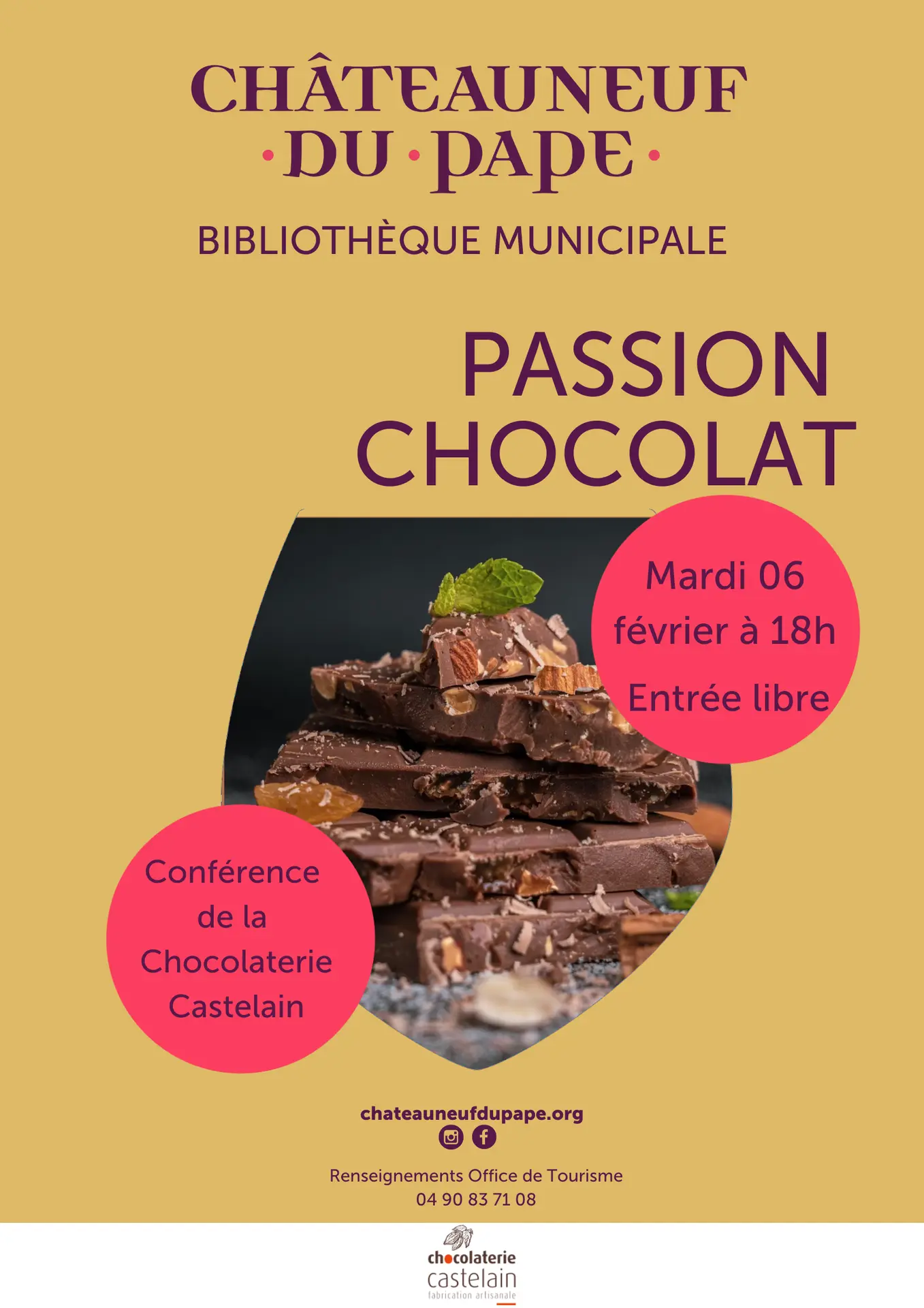 Conférence avec Laurence Castelain