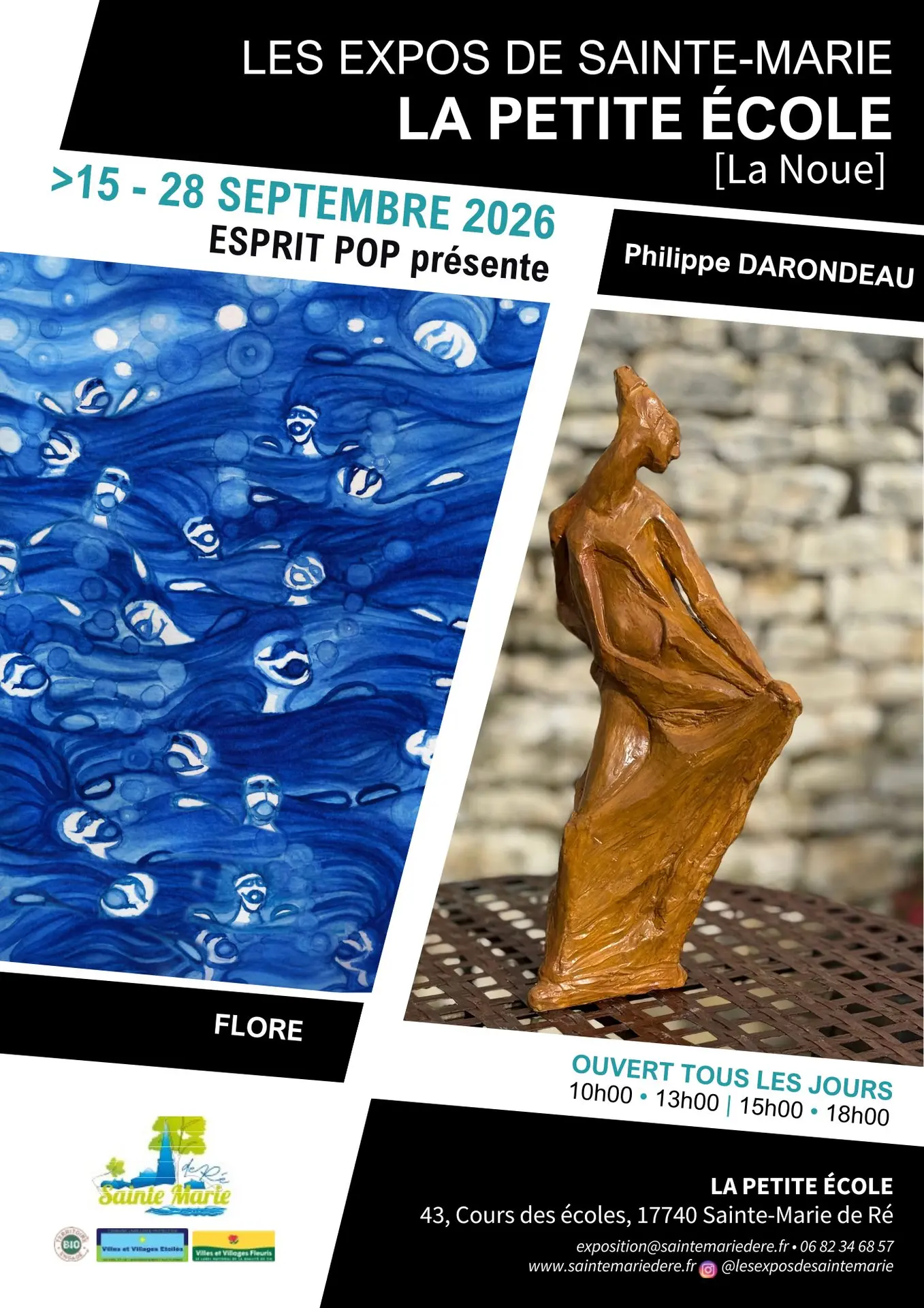 affiche expo esprit pop