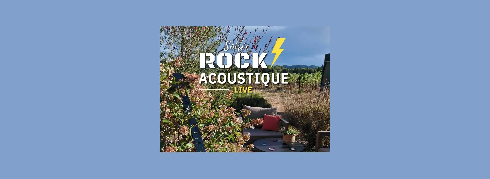 Thumbnail Acoustic rock evening at the Ambar in Eygalières 20.08.26