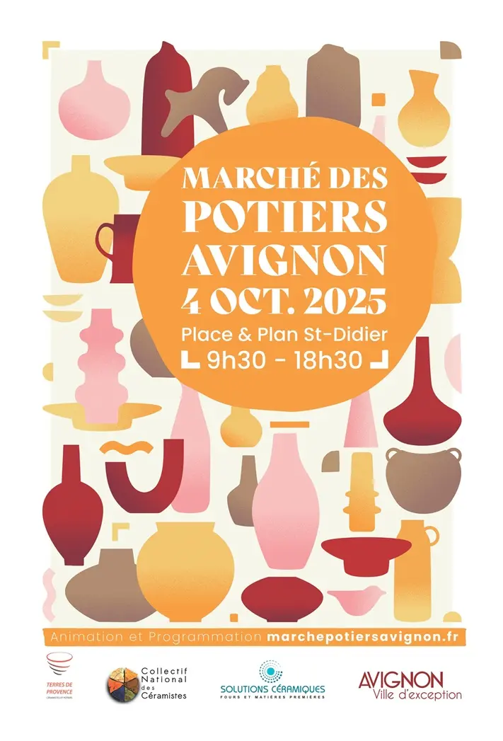 Marché des potiers_Avignon