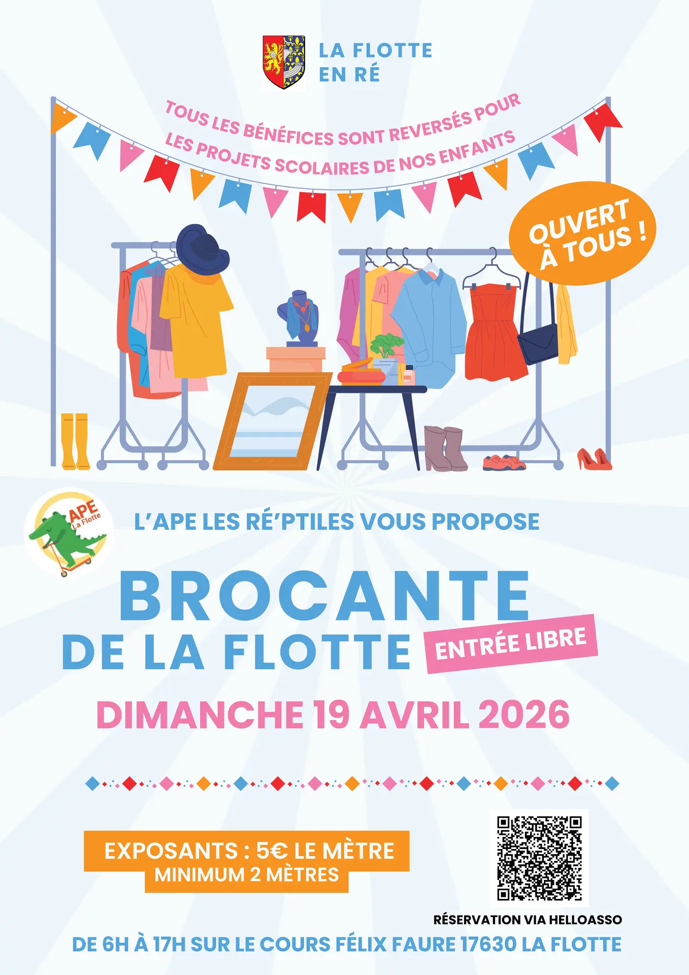 Brocante / Vide-greniers de l'APE_La Flotte