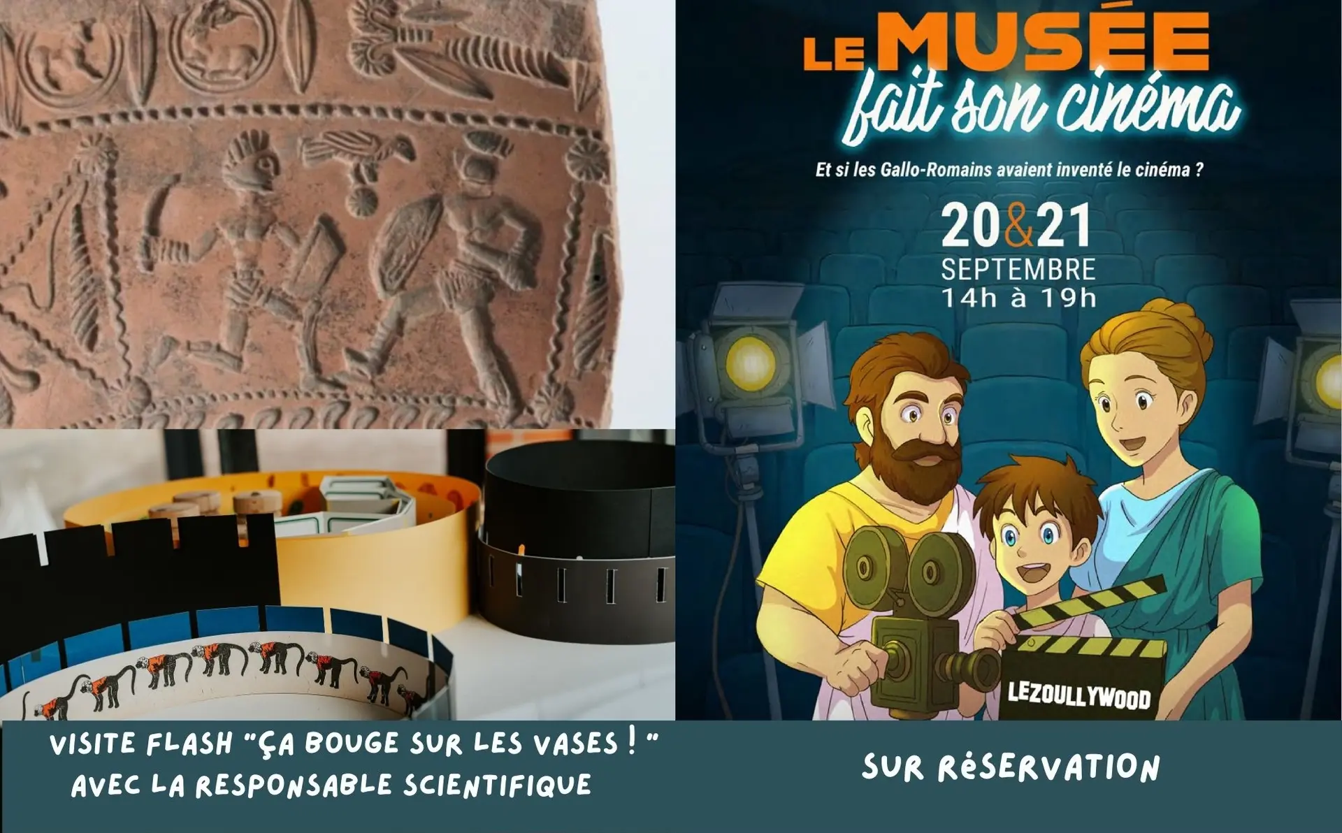 Visites guidées flash « Ça bouge sur les vases ! » avec la responsable scientifique