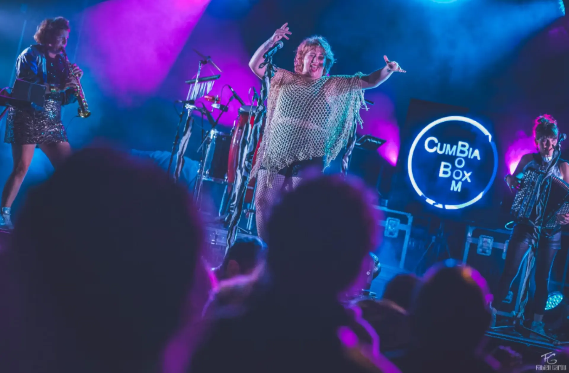 Music in the spotlights : concert with CUMBIA BOOM BOX !_Moustiers-Sainte-Marie