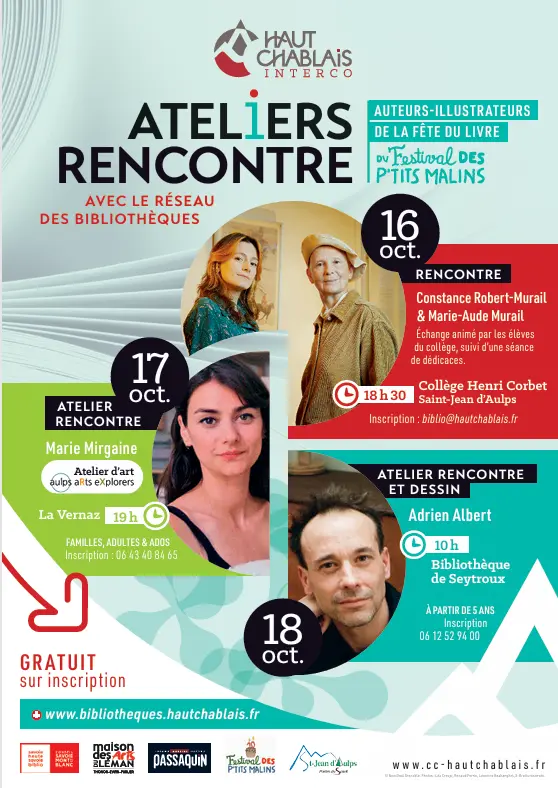 Fête du Livre - rencontre d'auteurs